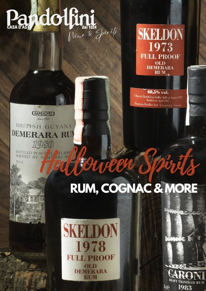 Halloween Spirits - Rums, Cognacs & more