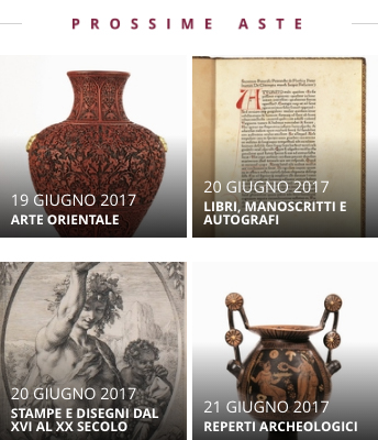Le aste di giugno