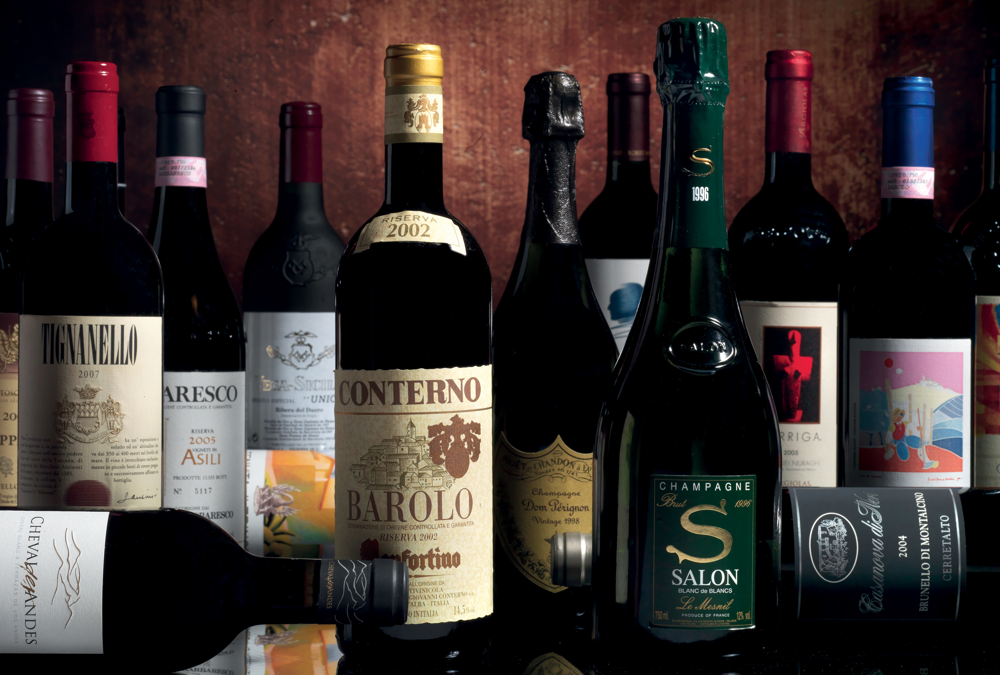 Una preziosa selezione di vini e distillati da collezioni private