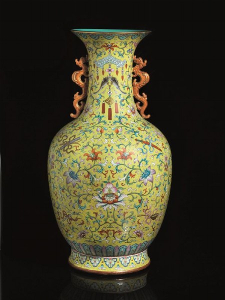 Vaso Cina dinastia Qing sec. XIX