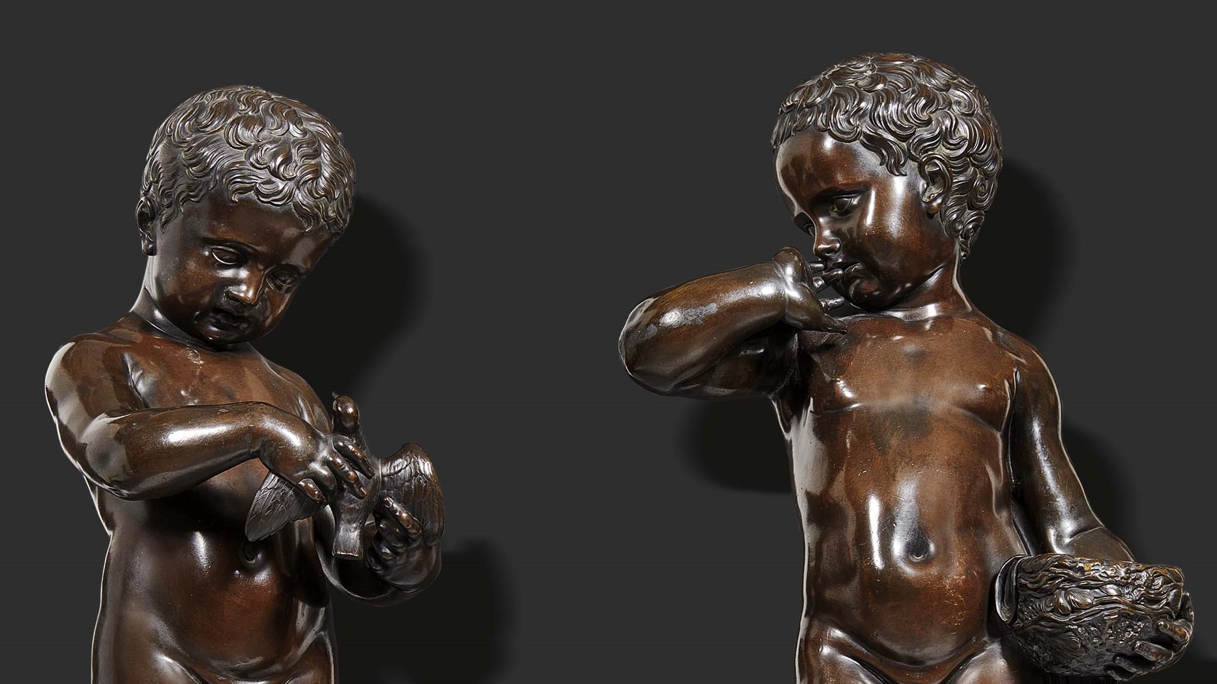 SCULPTURES AND WORKS OF ART FROM MIDDLE AGE TO 19TH CENTURY