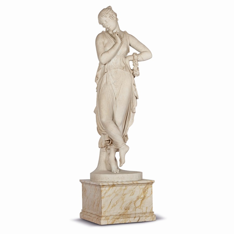 SCULPTURES AND WORKS OF ART FROM MIDDLE AGES TO 19TH CENTURY